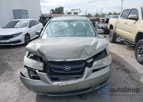 2008 Hyundai Sonata Gls V6 из США, поврежденный, VIN 5NPET46F48H377008